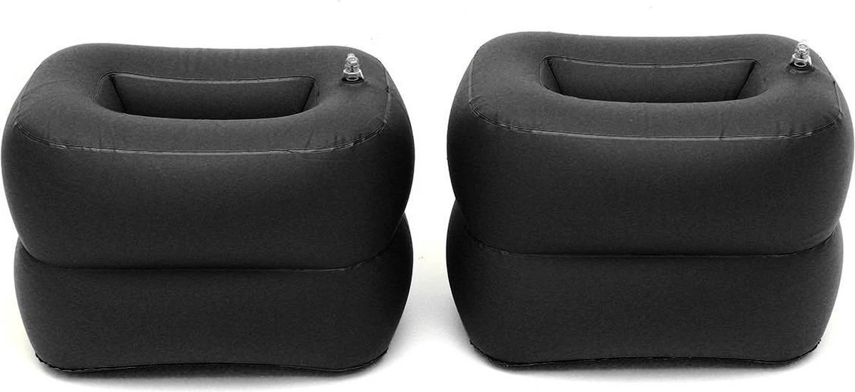 EZLife Auto Luchtbed Zwart 187x95cm - Afbeelding 8