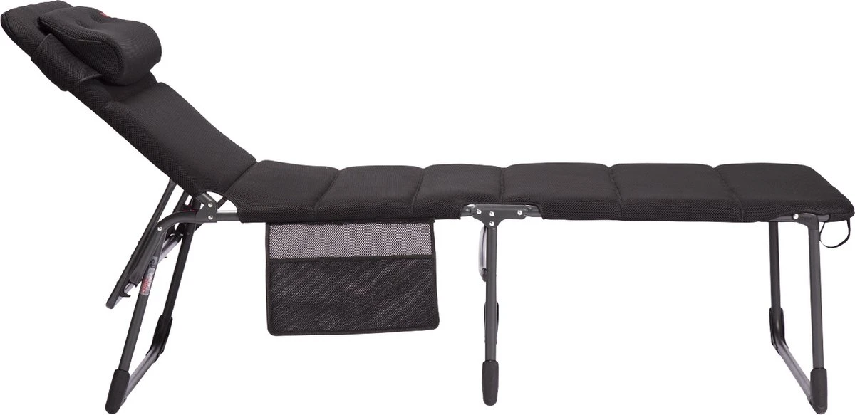 Crespo- Ligbed - AP-363 XL Air-Deluxe - Zwart (80) - Afbeelding 4