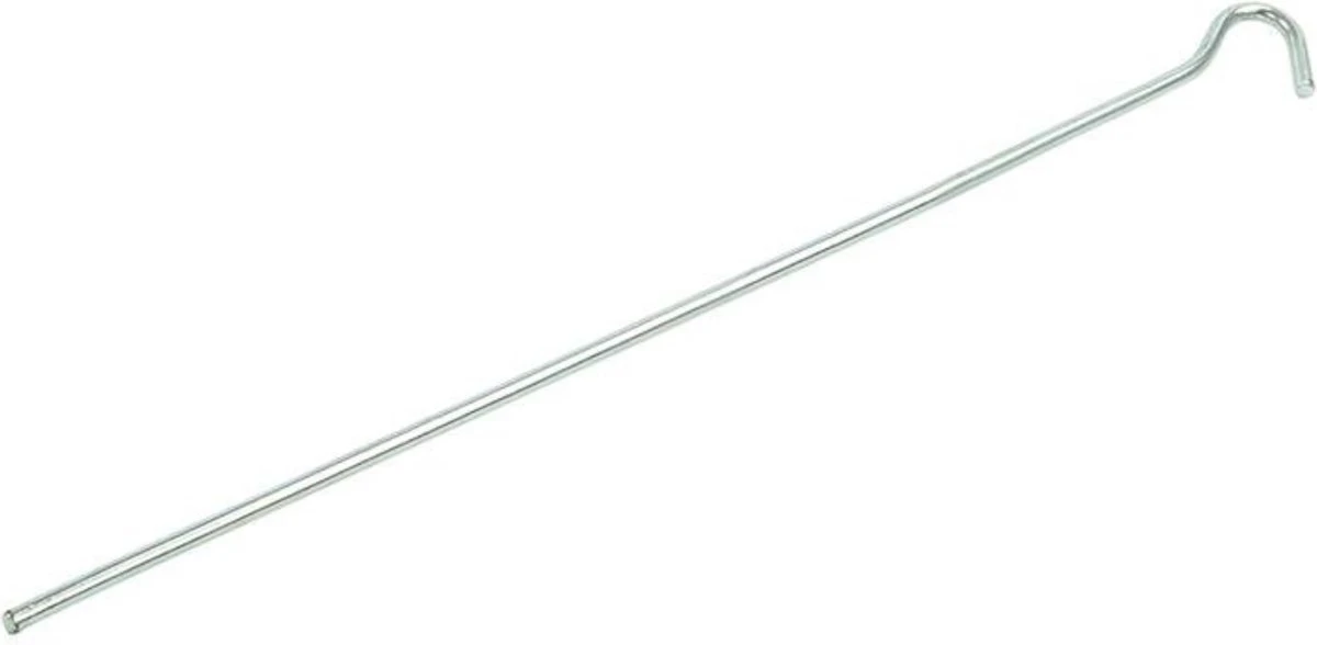 PROPLUS 10x Stuks Grondpennen/tentharingen Metaal Halfrond 30 Cm - Kampeer Artikelen Voor Tent Of Windscherm - Afbeelding 5