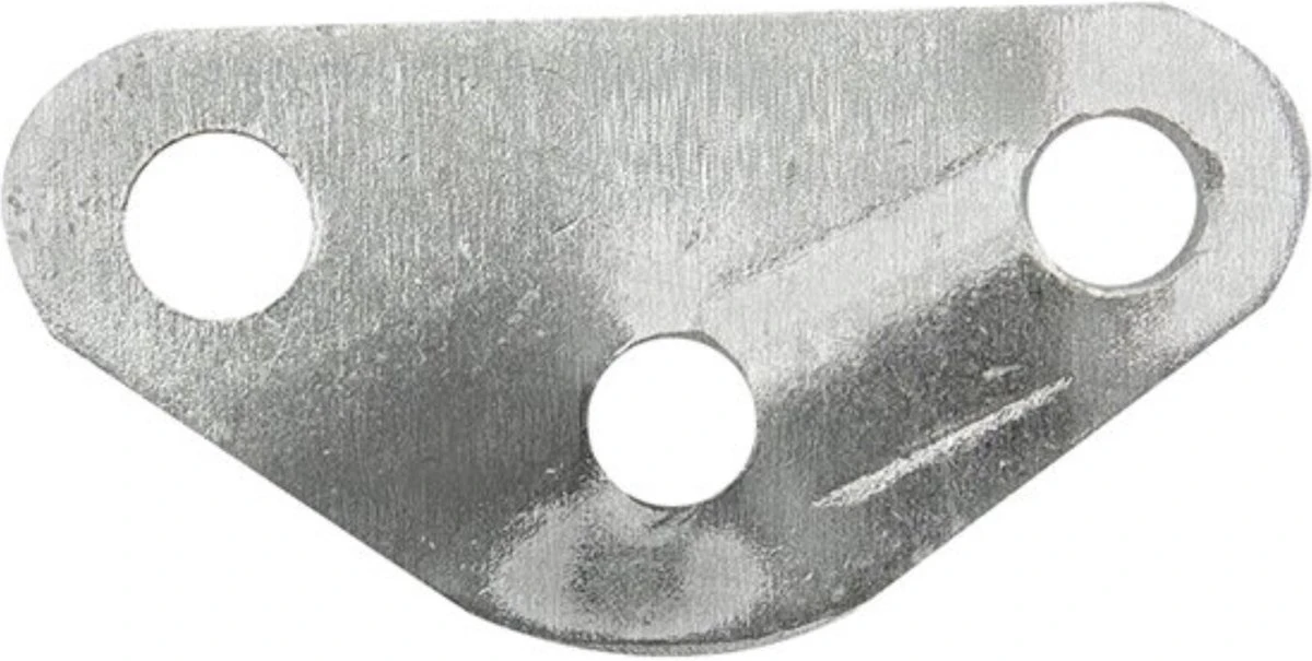 PROPLUS 10x Stuks Scheerlijn Driehoek Spanners Van Metaal - Scheerlijnspanners Voor Tenten, Luifels En Windschermen