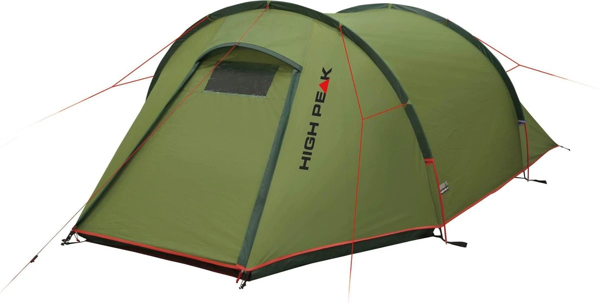 High Peak Lichtgewicht Tunneltent Kite 3 LW, Trekking Tent 3 Personen, 3,1 Kg, Aluminium Stokken, 3000 Mm Waterdicht, Extra Lang 230 Cm - Afbeelding 5
