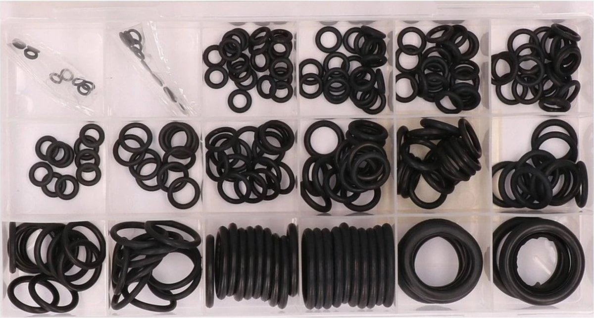 Benson O-ringen Set 450-delige Doos - Rubberen Ringetjes Set - Afsluitringetjes Set - Afbeelding 3