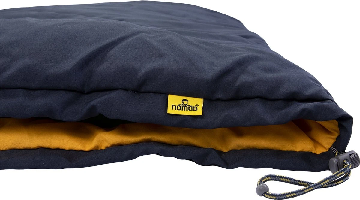 NOMAD® Bronco Slaapzak | 205x80cm Blauw | Lichtgewicht & Kwalitatief | Slaapzak | Incl Hoes - Afbeelding 8