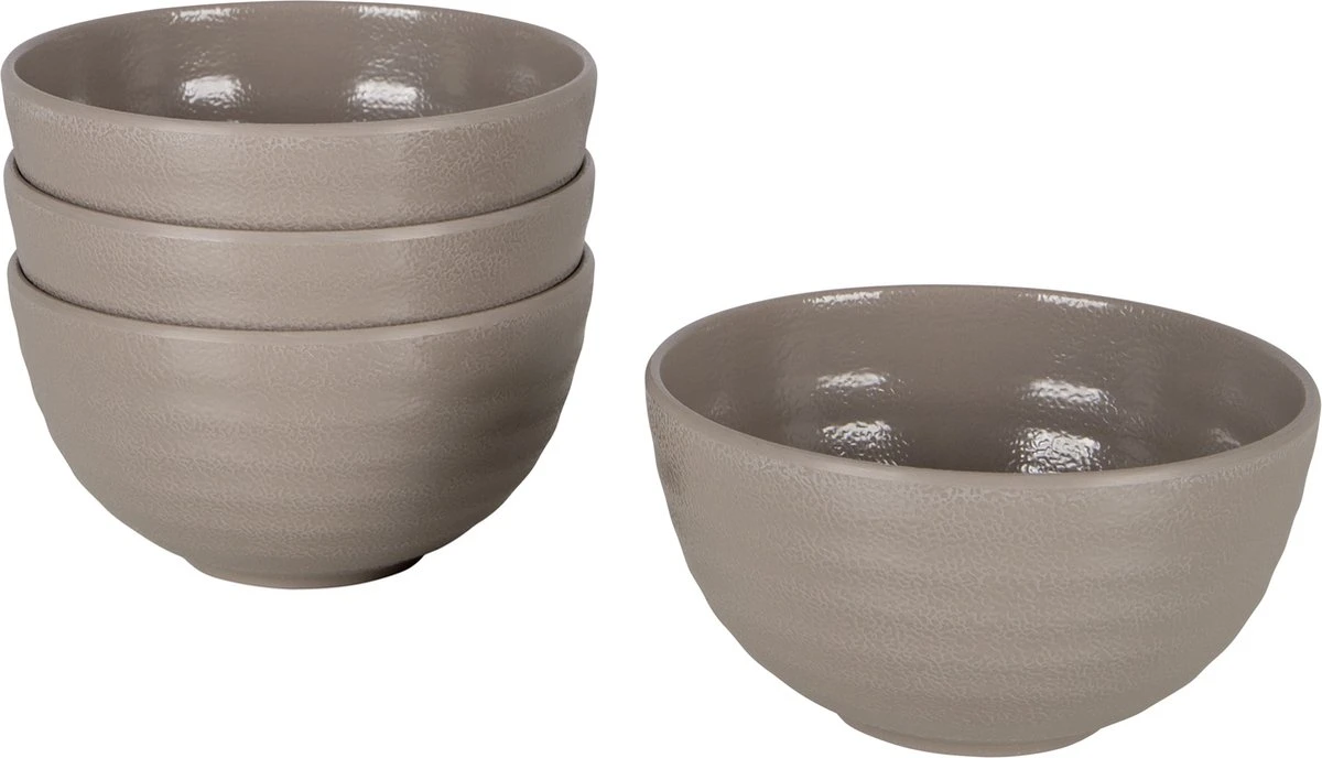 Bo-Camp Servies - Campingbord - Stone - 16-Delig - Beige - Afbeelding 4