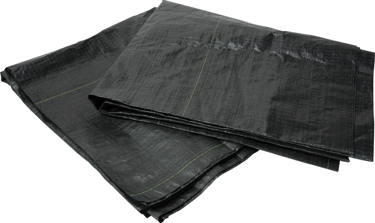 Bo-Camp Grondzeil - Eco - 3 X 6 Meter - Zwart