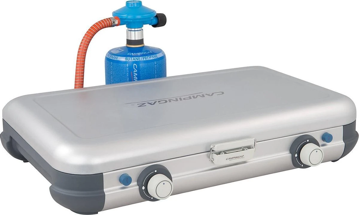 Campingaz Camping Kitchen 2 CV PZ Camping Kooktoestel - 2-pits - 2x 2000 Watt - Piezo - Afbeelding 3