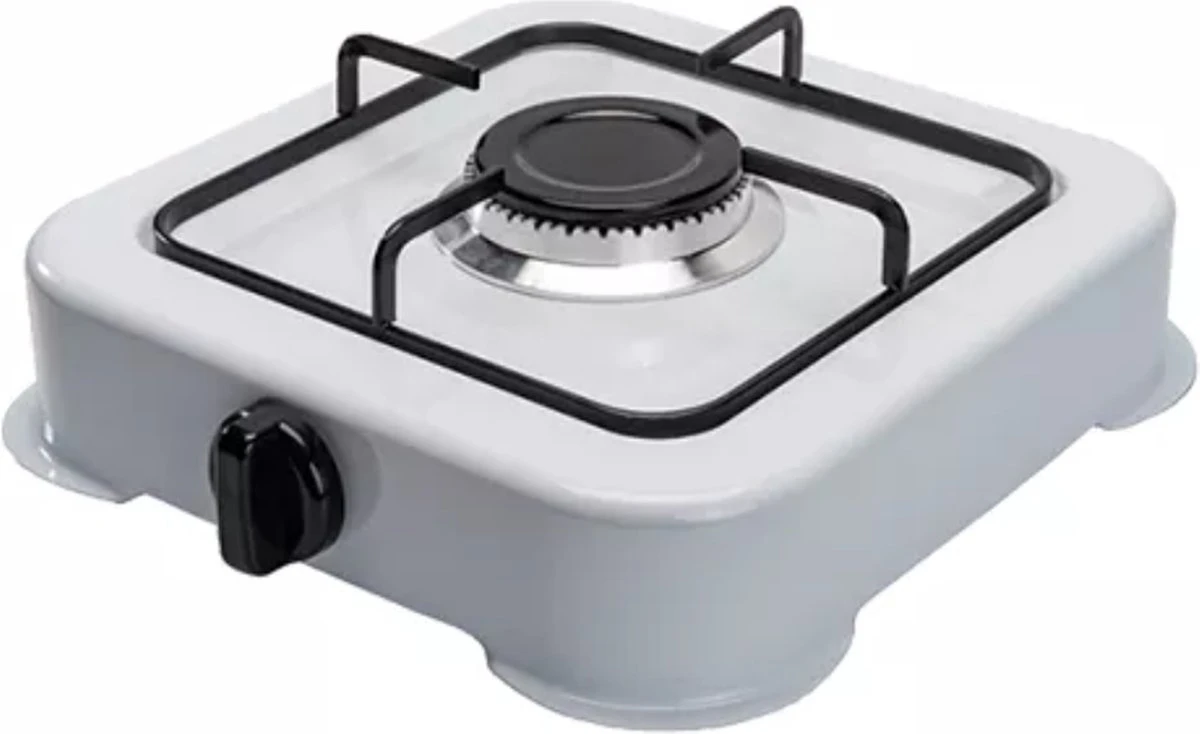 SMH LINE® Gas Kooktoestel 1 Pits - Camping Kooktoestel - Gaskomfoor - Incl. Gasslang Set - Afbeelding 4