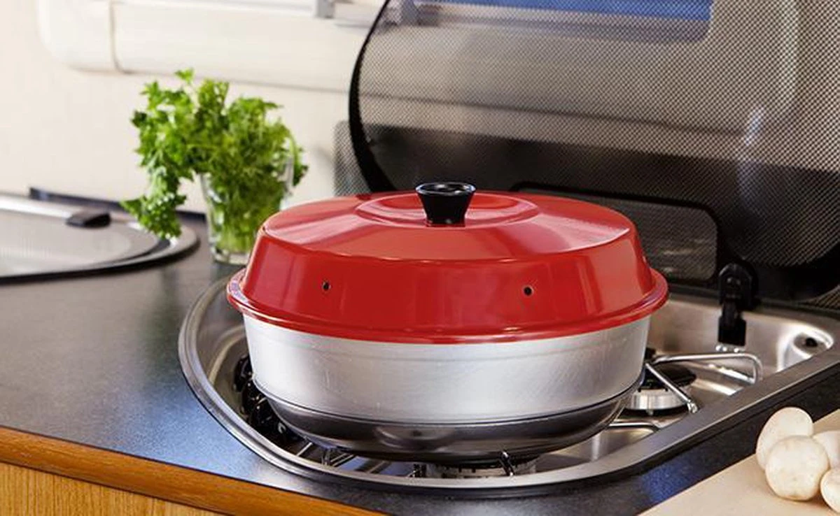 Omnia Camping Oven - Ovens/magnetrons - Rood - Afbeelding 3