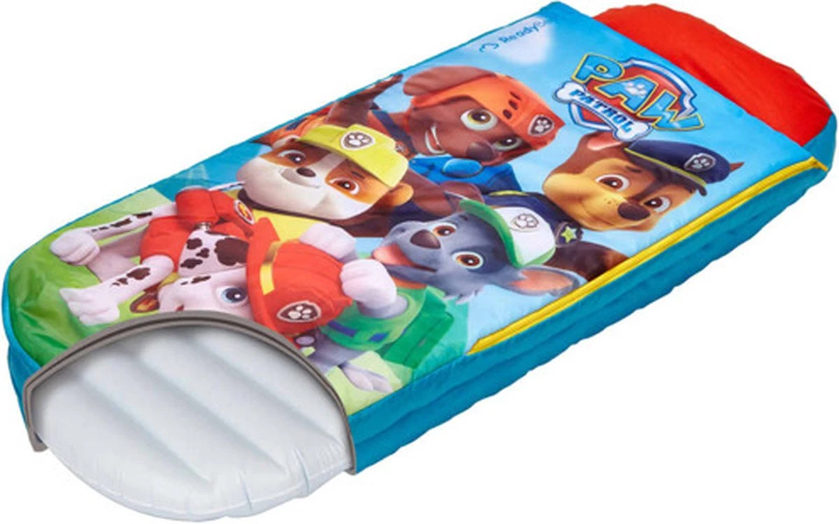 Paw Patrol ReadyBed Luchtbed + Slaapzak + Kussen - Blauw - 150x62x20 - Afbeelding 9