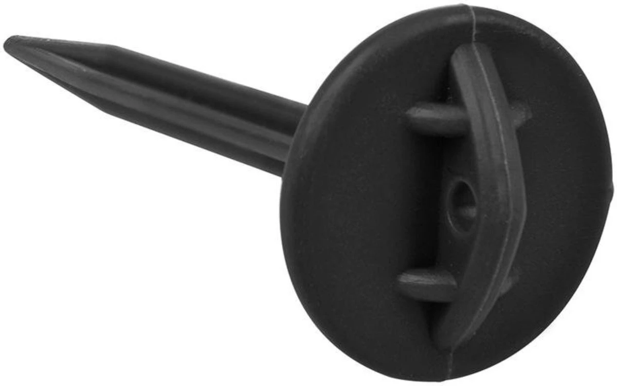 PROPLUS Pro Plus Grondzeilpen - Kunststof - Ø 7.5 X 90 Mm - Zwart - 10 Stuks - Afbeelding 4