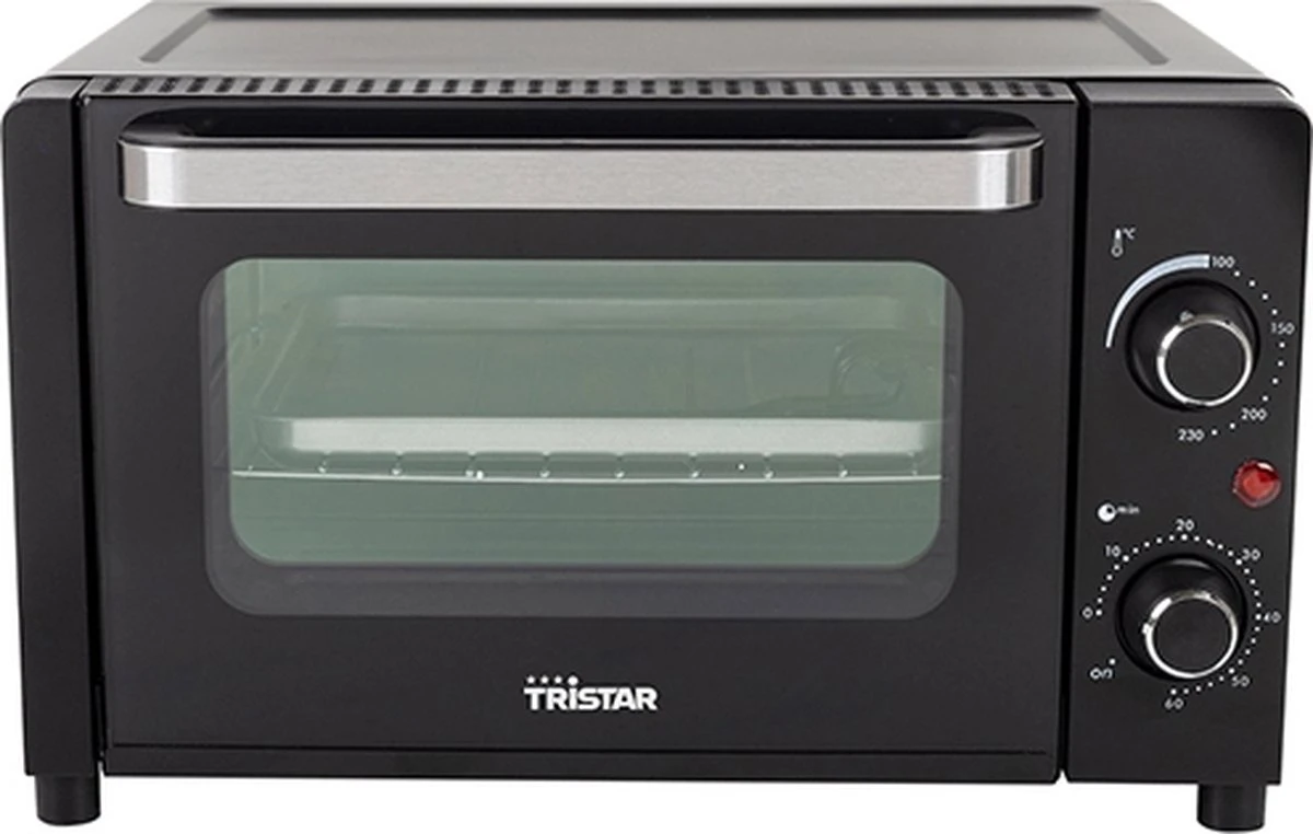Tristar Oven OV-3615 - Camping Oven 10 Liter - 800 Watt - Vrijstaande Kleine Oven - Zwart - Afbeelding 14