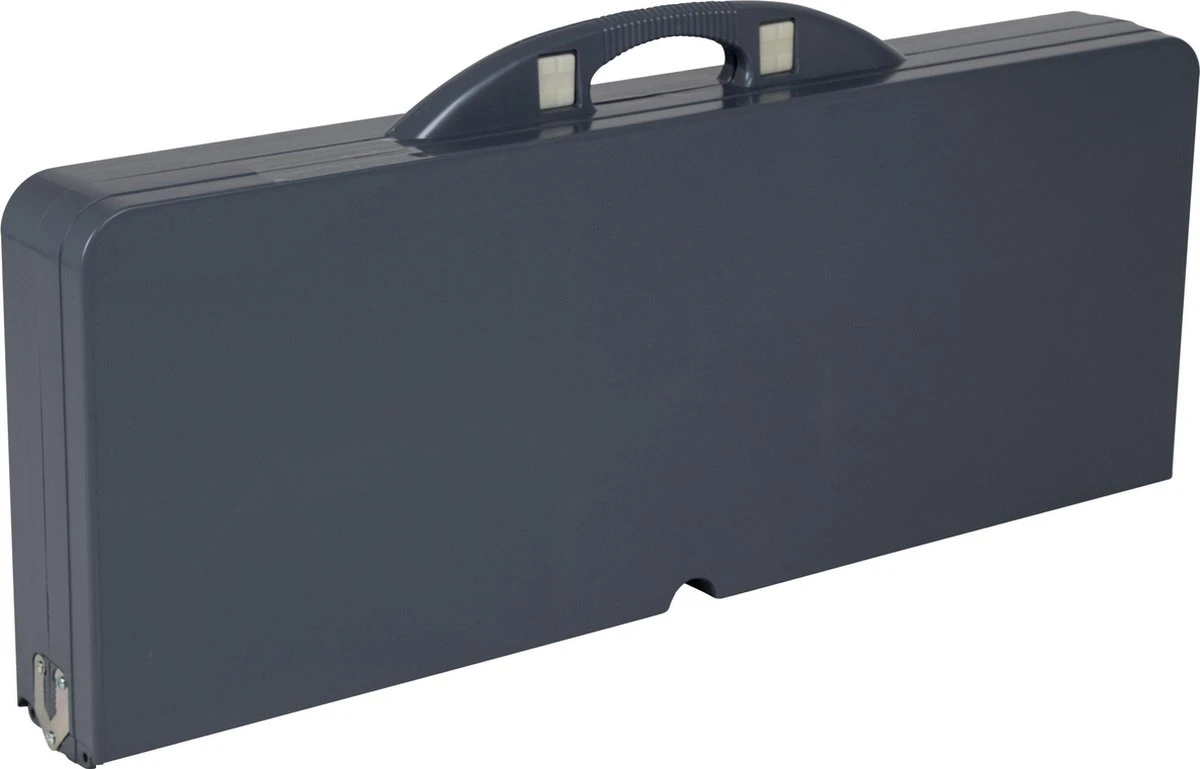 Bo-Camp Picknicktafel - Basic - Inklapbaar - Grijs - Afbeelding 6