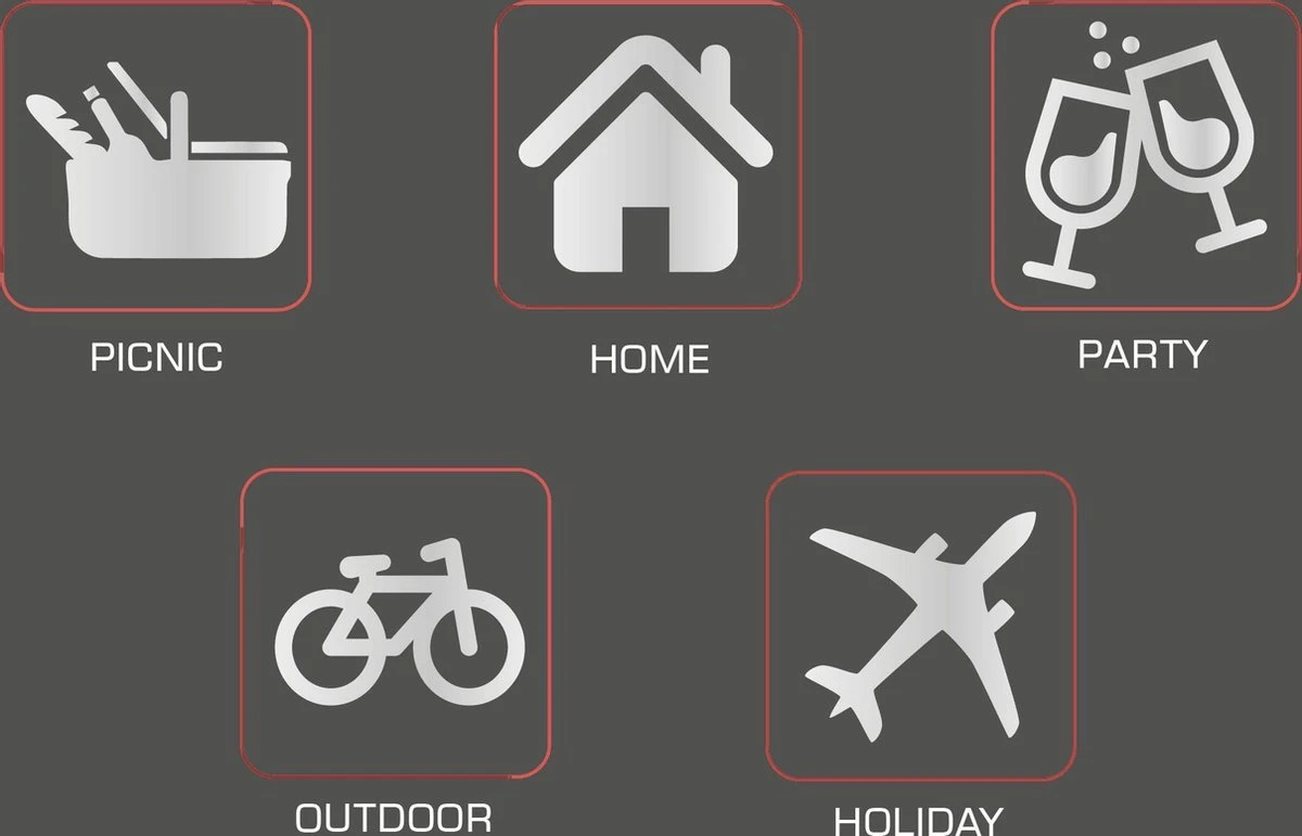 Bomoe Opvouwbare Koeltas IceBreezer KT53 - Koelbox Voor Onderweg - 53x37x32 Cm - 52 Liter - Picknicktas Perfect Voor Barbecues Of Festivals - Afbeelding 8