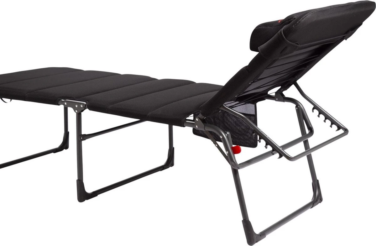 Crespo- Ligbed - AP-363 XL Air-Deluxe - Zwart (80) - Afbeelding 7