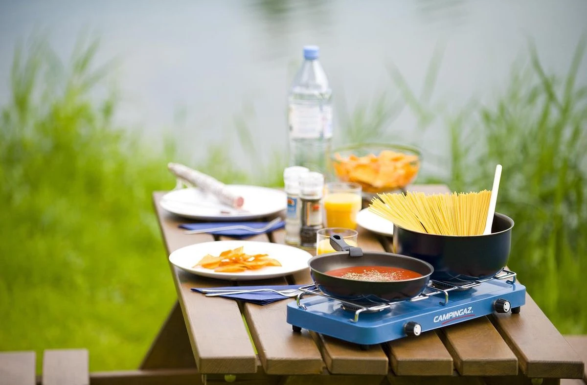 Campingaz Base Camp Camping Kooktoestel - 2-pits - 2x 1600 Watt - Afbeelding 3
