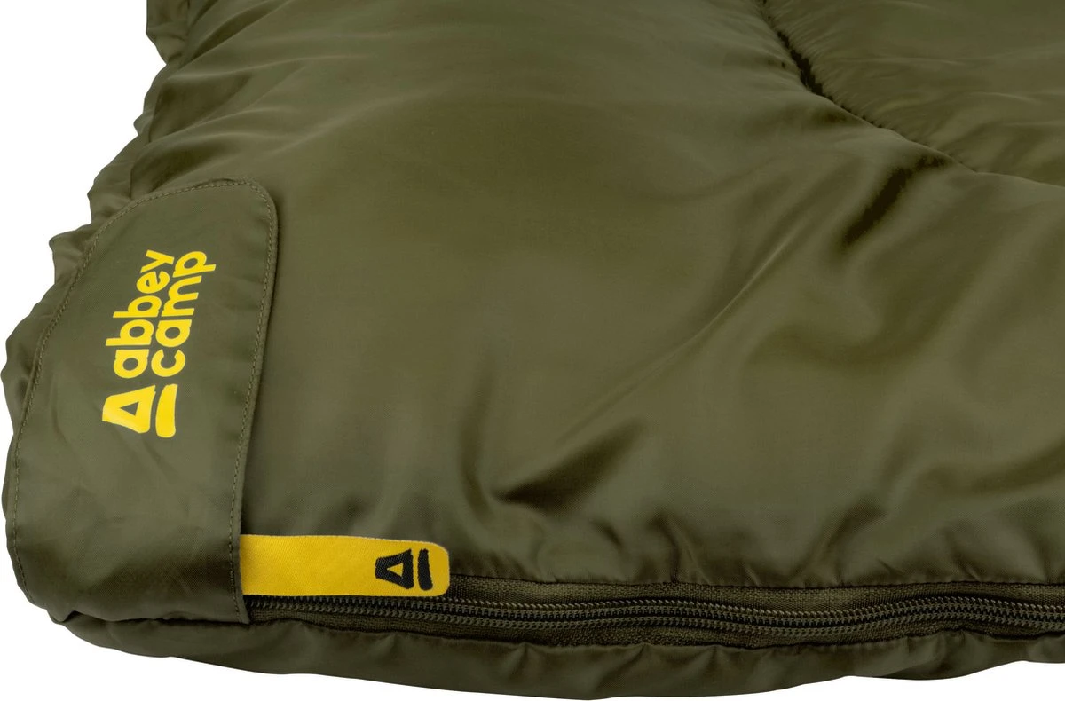 Abbey Camp Slaapzak Amsterdam-07 - Dekenmodel - 210 X 85 Cm - Groen - Afbeelding 4