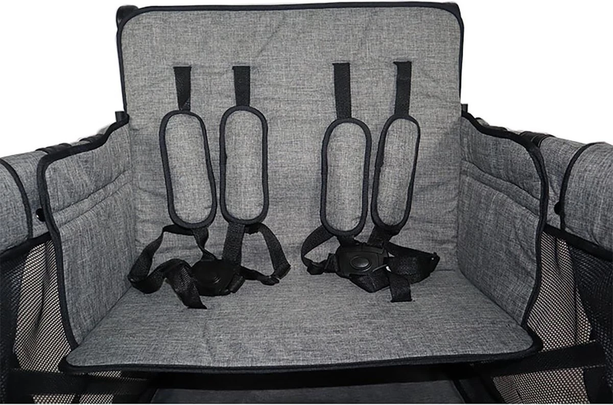 FUXTEC Bolderkar FX-CTXL900 - Premium Grijs - Nu Voor Maximaal 4 Kinderen - Afbeelding 2