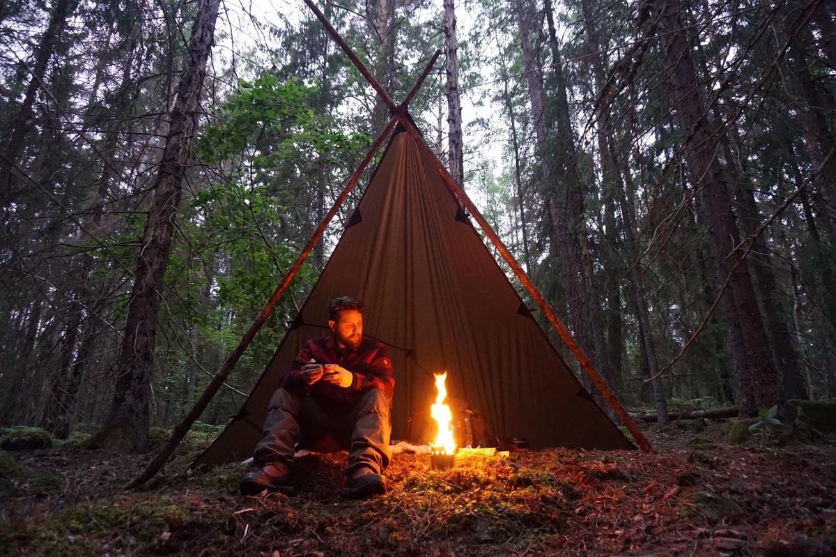 Tarp 3x3 – Olive Green - Afbeelding 4