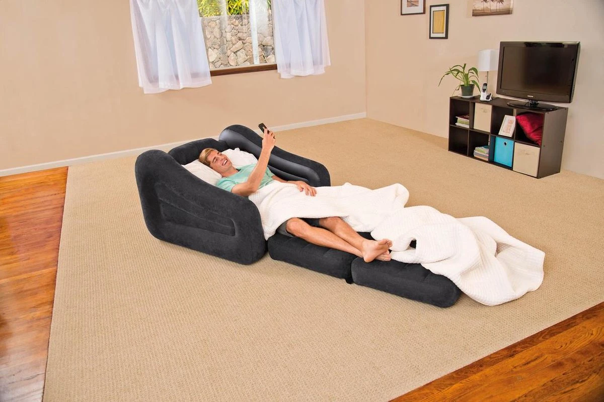 Intex Opblaas Stoel - 1-persoons - 221x107x66 Cm - Afbeelding 4