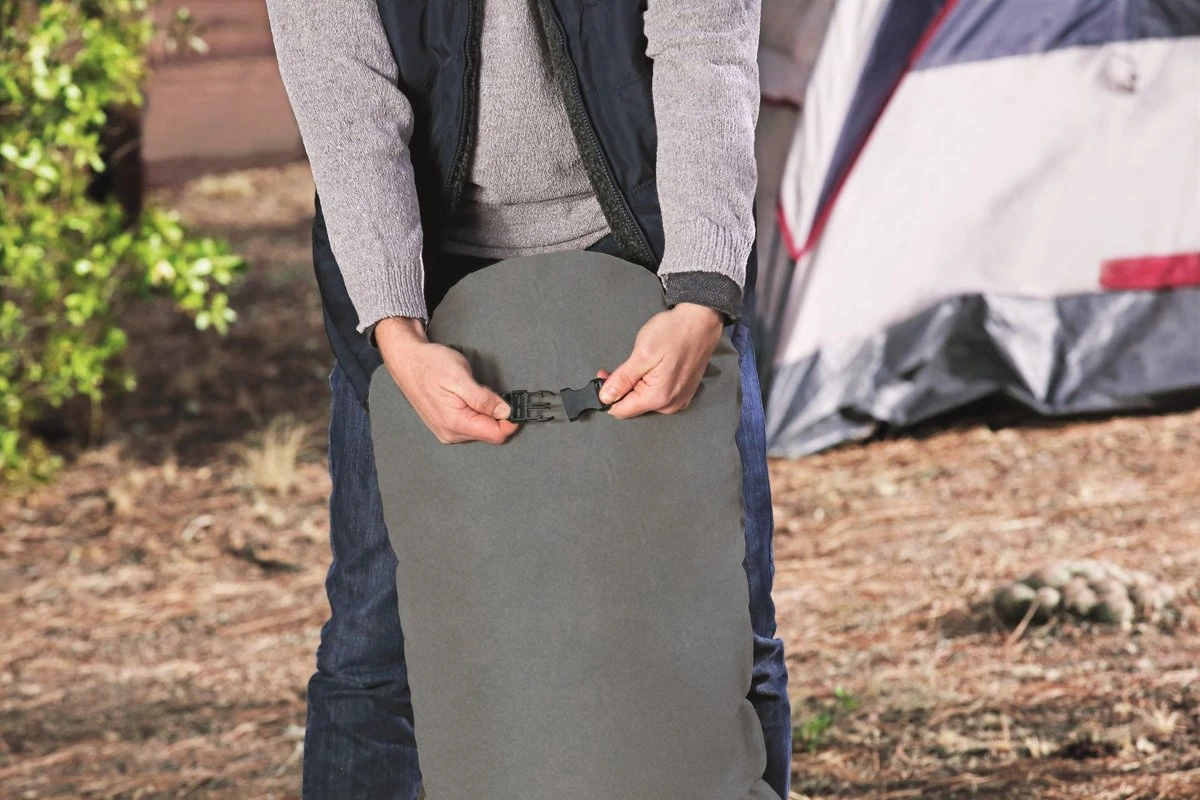 Bestway 1-Persoons Luchtbed Roll & Relax - 188 X 99 X 22 CM - Incl. 3-in-1 Reistas, Kussen En Handpomp - Binnen 50 Sec Opgeblazen - Binnen- En Buitengebruik - Afbeelding 12