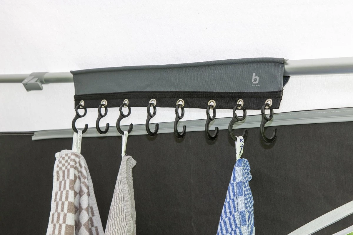 Bo-Camp - Tentkapstok - Luxe - Universeel - 8 Haaks - Grijs - Afbeelding 5