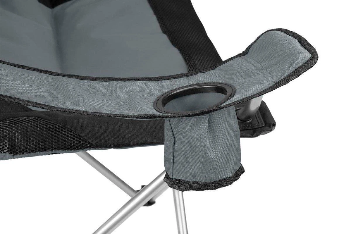 Sens Design Campingstoel - Kampeerstoel - Opvouwbaar - Grijs - Afbeelding 4