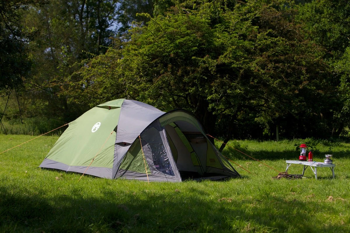 Coleman Darwin 3 Plus Koepeltent - 3-Persoons - Groen - Afbeelding 11