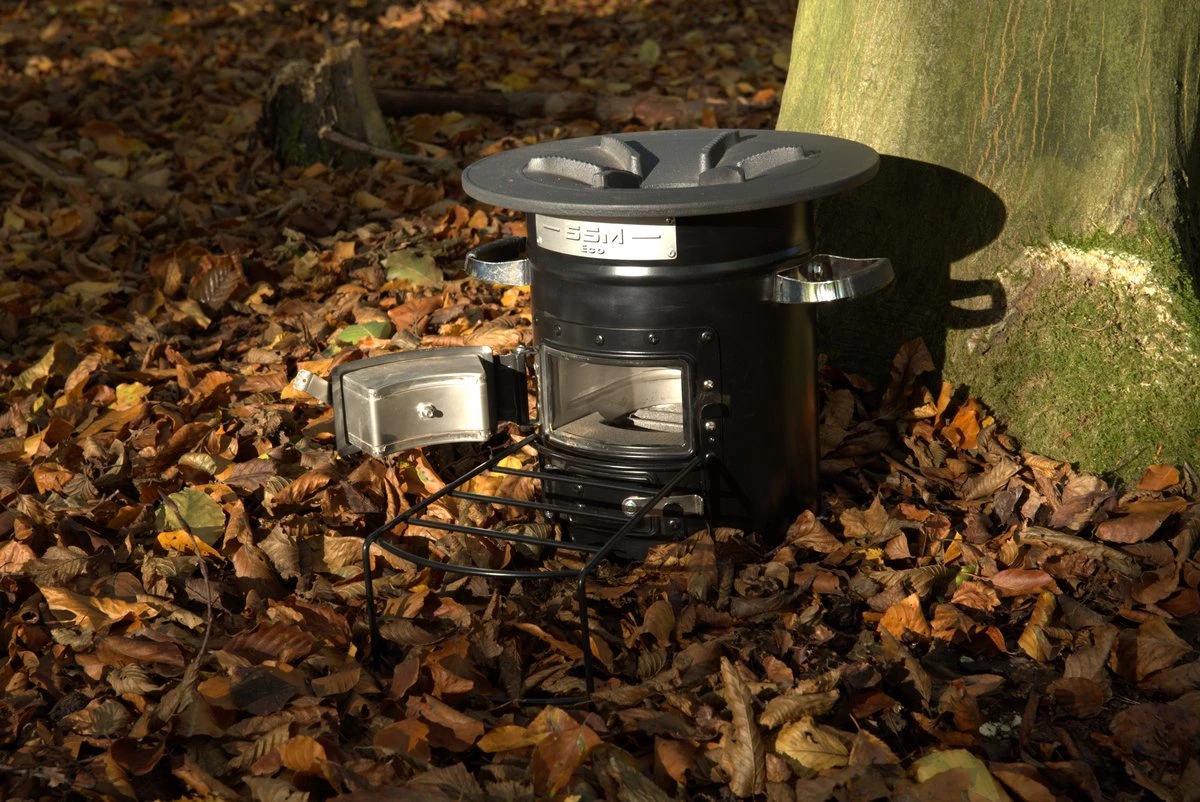 Dutch Rocket Stove - Rocket Stove - Kooktoestel Op Houtvuur - Met Draagtas - Dutch Oven - Afbeelding 6
