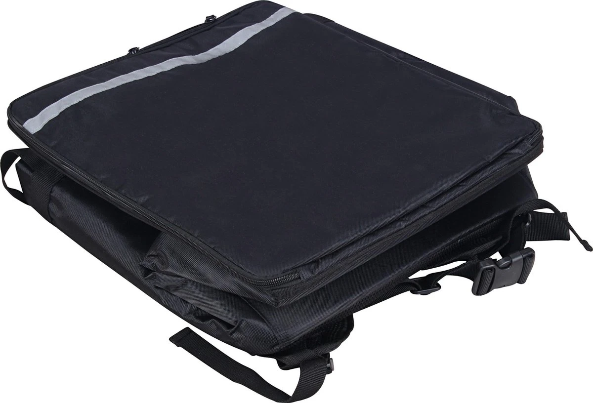 Merkloos Bezorgtas Rugzak Zwart 63 Liter - Afbeelding 5