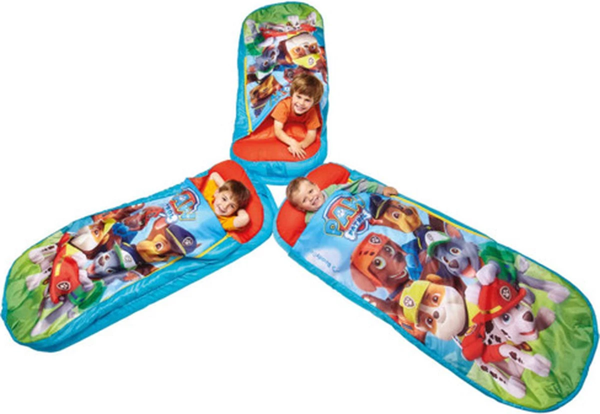 Paw Patrol ReadyBed Luchtbed + Slaapzak + Kussen - Blauw - 150x62x20 - Afbeelding 10