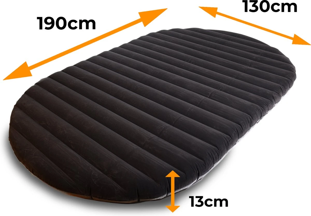 Deryan Cocoon Pop Up Tent - Slaapzak - Luchtbed - Luchtpomp - 4 Persoons - Zilver - Afbeelding 7