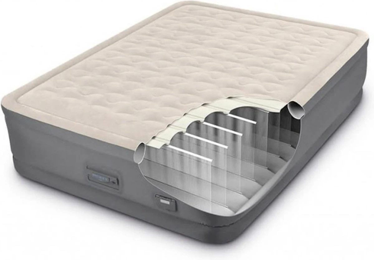 Intex Premaire II Elevated Queen Luchtbed - 2-persoons - 203x152x46 Cm - Afbeelding 2