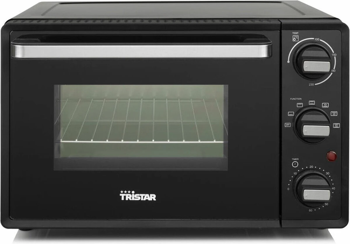 Tristar Oven OV-3622 - Camping Oven 19 Liter - 800 Watt - Vrijstaande Convectieoven - Zwart - Afbeelding 5