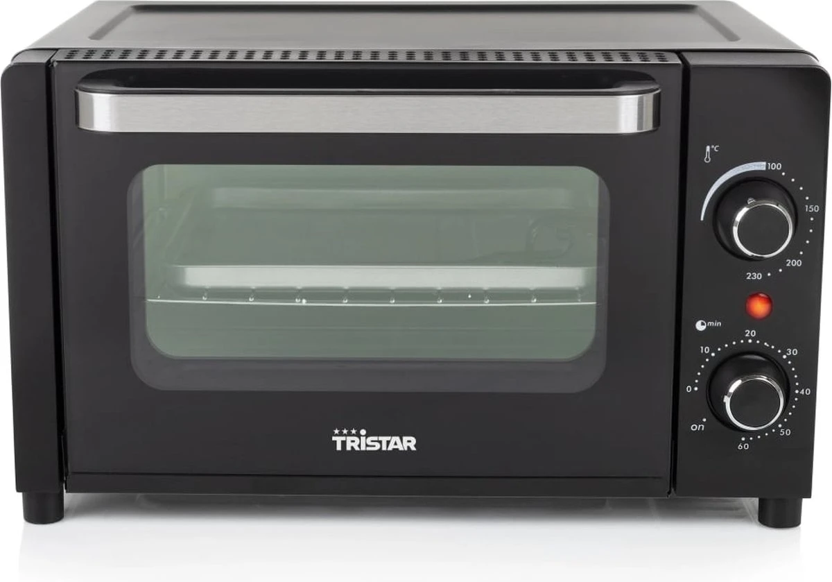 Tristar Oven OV-3615 - Camping Oven 10 Liter - 800 Watt - Vrijstaande Kleine Oven - Zwart - Afbeelding 5