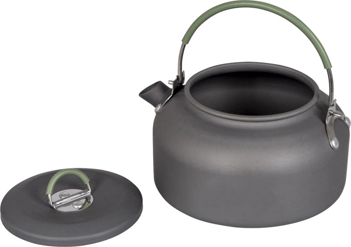 Camping Pan / Ketel 0,8 Liter, Aluminium Geschrikt Voor O.a Kamperen, Hiken, Vistrip,en Outdoor Activiteiten. - Afbeelding 2