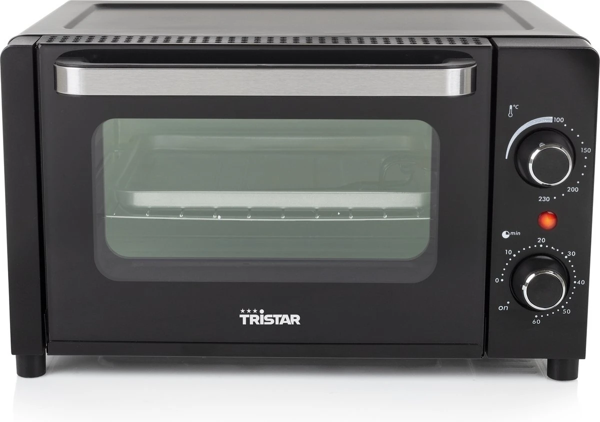 Tristar Oven OV-3615 - Camping Oven 10 Liter - 800 Watt - Vrijstaande Kleine Oven - Zwart - Afbeelding 11