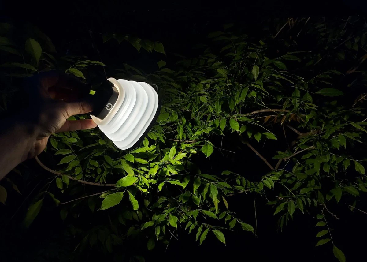 Solar Led Camping Lamp - Tent Verlichting Oplaadbaar - Solar Lantaarn Tafellamp Opvouwbare Campinglamp - King Mungo - Afbeelding 10