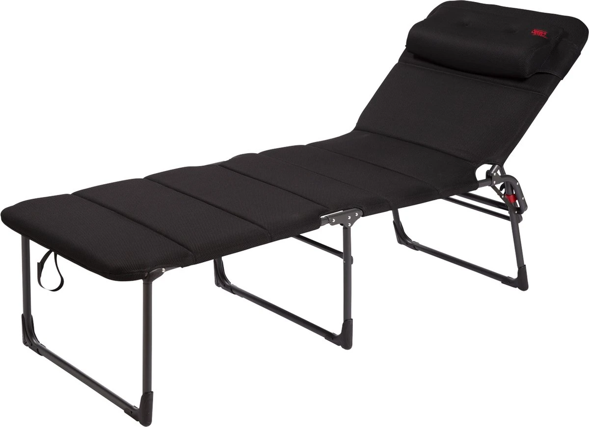 Crespo- Ligbed - AP-363 XL Air-Deluxe - Zwart (80) - Afbeelding 3