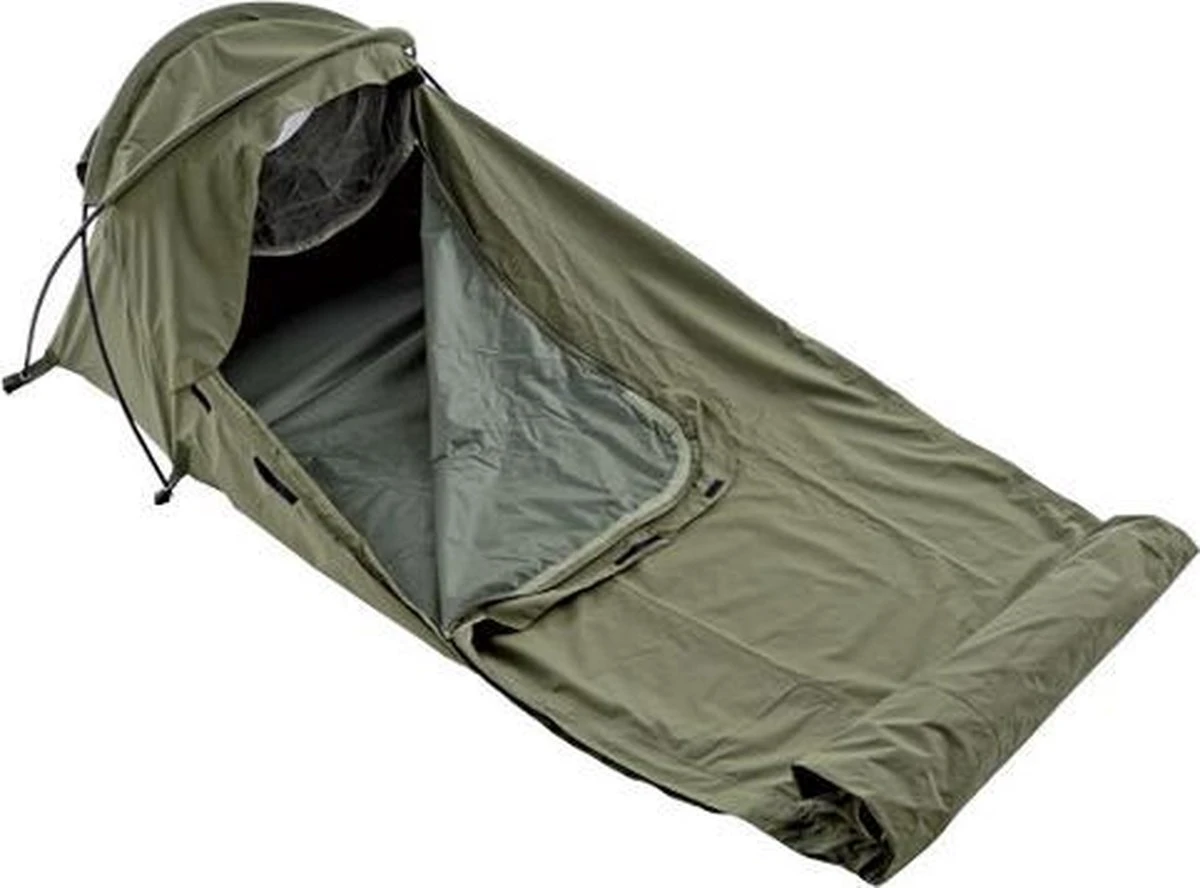 Defcon 5 Tent Bivi Bivvy Bag 1700 Gram - Groen - 1 Persoons - Afbeelding 8