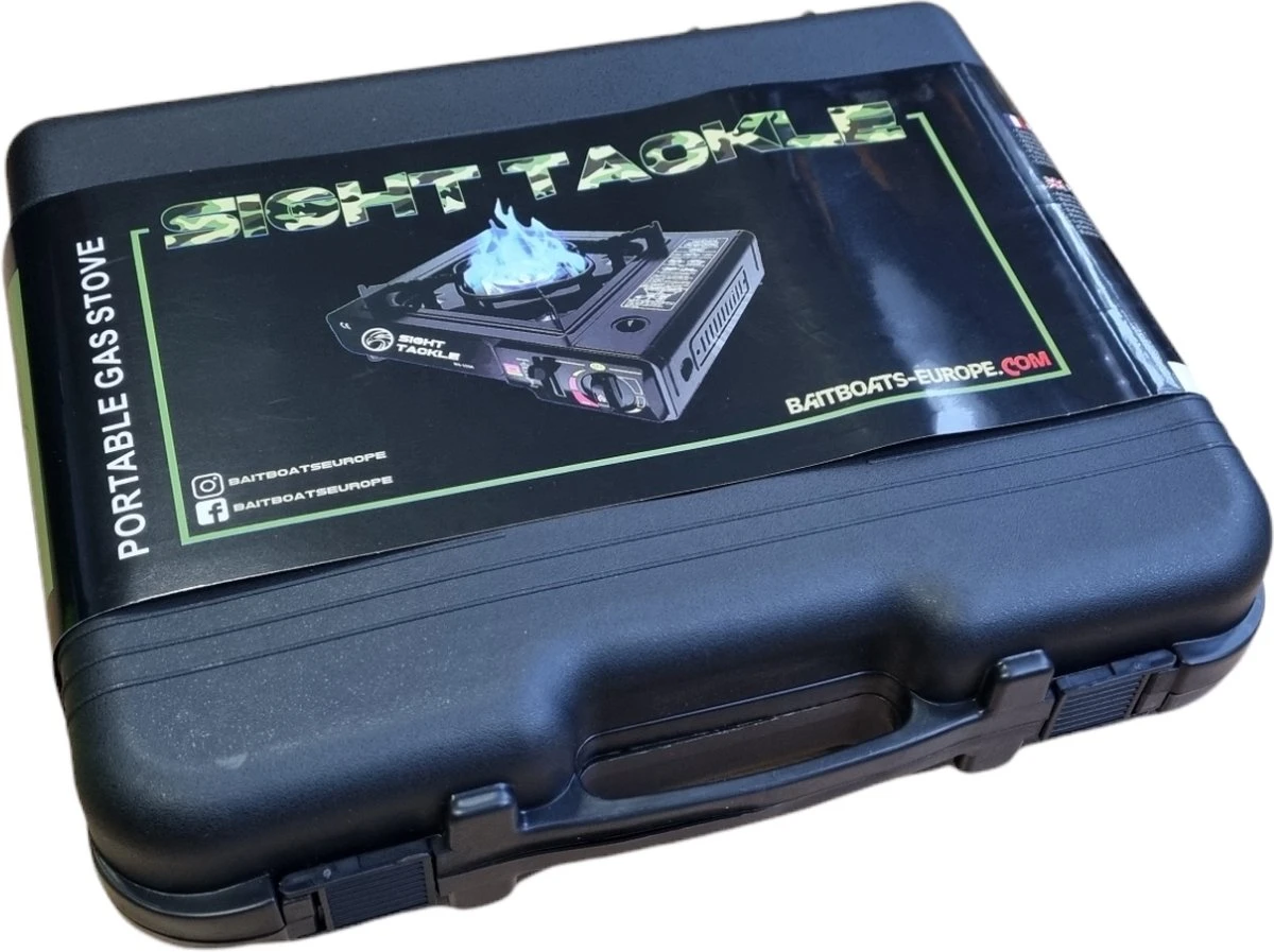 Camping Kookstel - Kooktoestel - Kampeer Kookstel - Gasstel - Gaspit - Kookplaat - Elektronische Ontsteking - 2 Stuks - Afbeelding 3