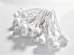 KC Partytent Elastiek Met Balletje | Lang | +/- 15 Cm | 40 Stuks