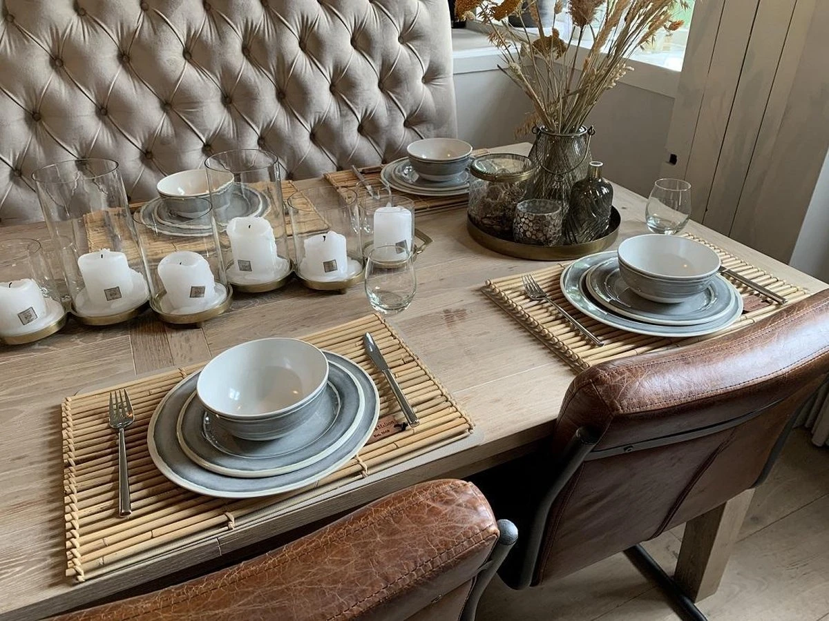 RJRQuality Camping Servies - 12 Delig – 100% Melamine Servies Set – Campingservies – Melamine Borden - Afbeelding 5