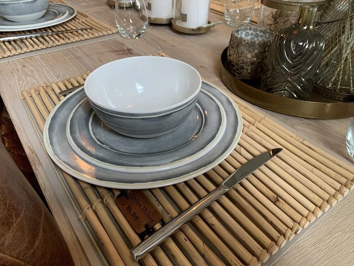 RJRQuality Camping Servies - 12 Delig – 100% Melamine Servies Set – Campingservies – Melamine Borden - Afbeelding 7