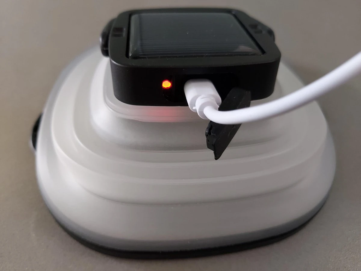 Solar Led Camping Lamp - Tent Verlichting Oplaadbaar - Solar Lantaarn Tafellamp Opvouwbare Campinglamp - King Mungo - Afbeelding 2