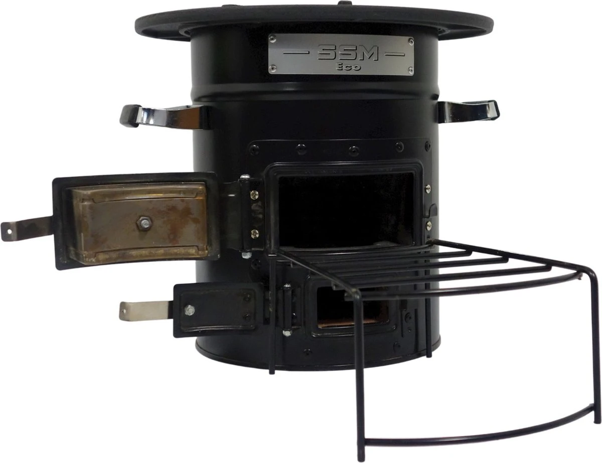 Dutch Rocket Stove - Rocket Stove - Kooktoestel Op Houtvuur - Met Draagtas - Dutch Oven