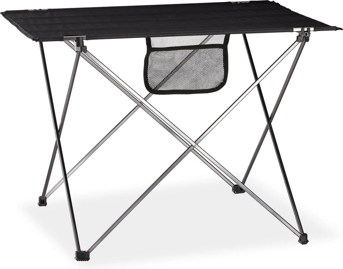 Relaxdays Campingtafel Inklapbaar - Kampeertafel - Klaptafel - Picknicktafel - Draagzak - Afbeelding 8