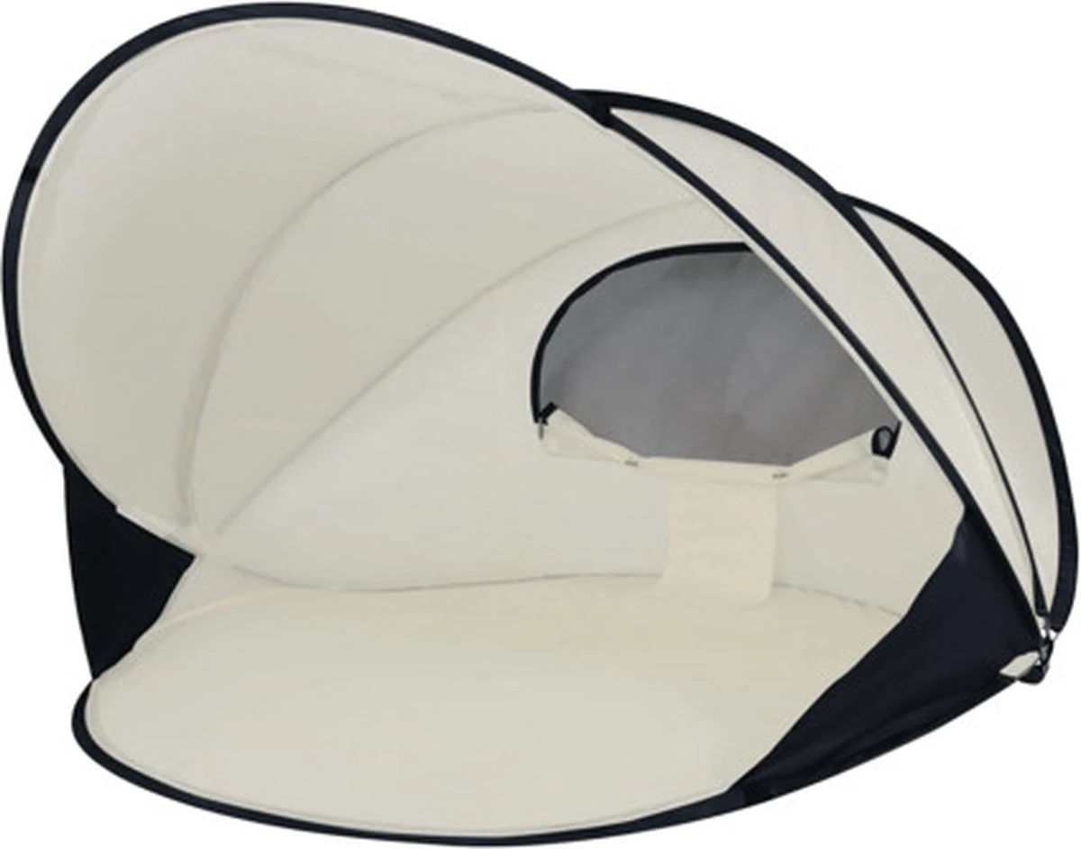 Deryan Luxe Pop Up Strandtent XXL - Anti-UV 50+ - Cream - Afbeelding 10
