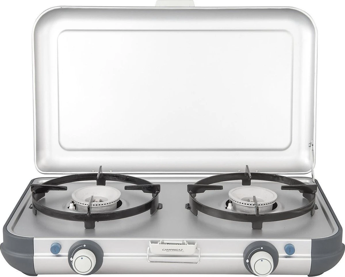 Campingaz Camping Kitchen 2 CV PZ Camping Kooktoestel - 2-pits - 2x 2000 Watt - Piezo