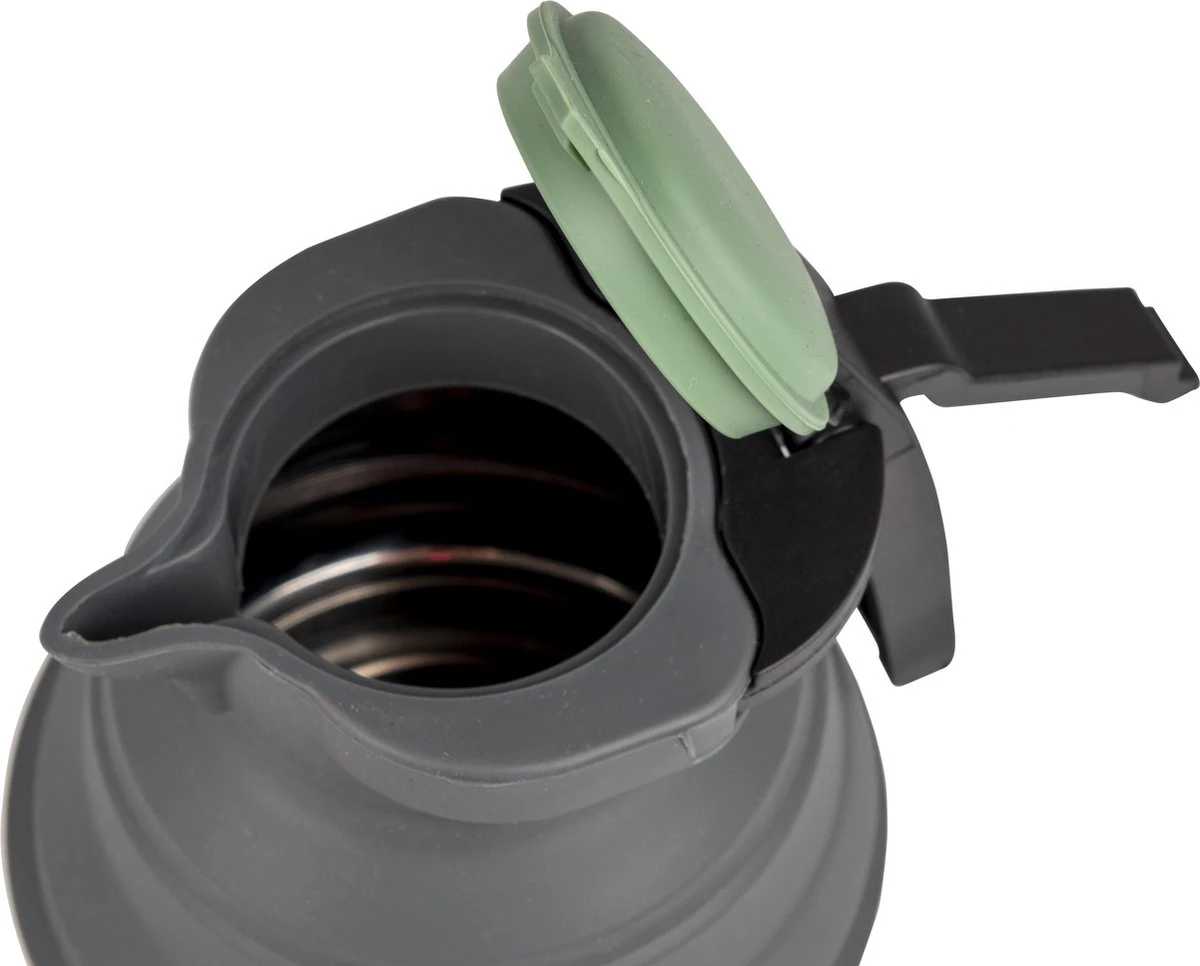 Bo-Camp Theeketel - Opvouwbaar - 1.2 Liter - Siliconen/rvs - Afbeelding 3