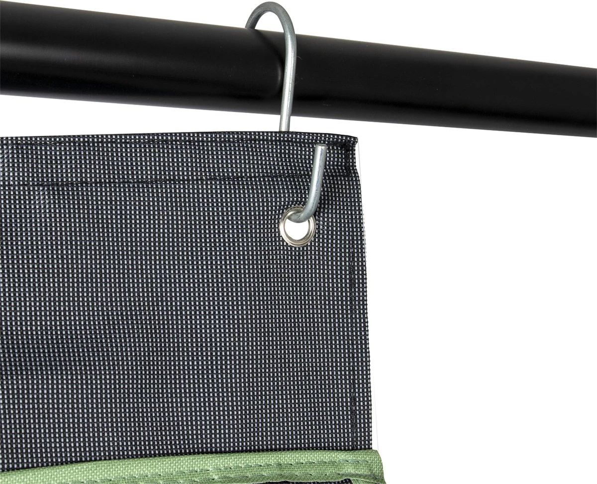 Bo-Camp - Tentorganizer - 12-vaks - Spiegel - 45x90cm - Grijs - Afbeelding 5